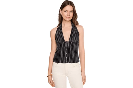 Топ Free People Ramona Printed Halter