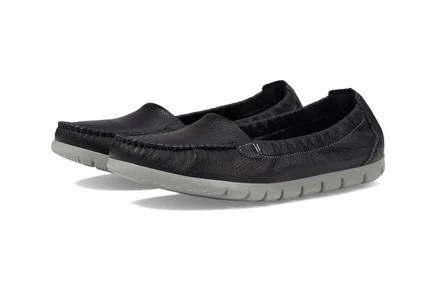 SAS Sunny Elasticized Comfort Loafer black