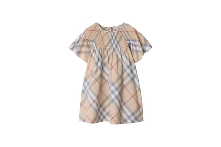 Платье Burberry Kids Cali Check Dress (Toddler/Little Kid/Big Kid)