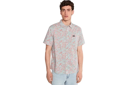 Мужская рубашка Quiksilver Ditsy Daze Classic Short Sleeve Woven