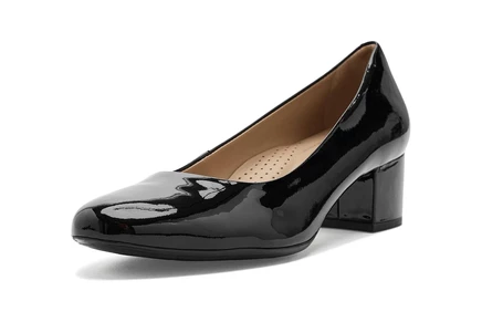 Женские туфли Marc Joseph New York Broadway Pump, черные лакированные