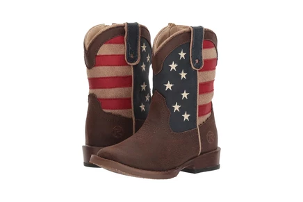 Ковбойские сапоги для малышей Roper Kids American Patriot