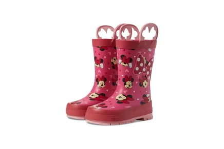 Ботинки Western Chief Kids Minnie Love Rain Boot (Toddler/Little Kid/Big Kid)