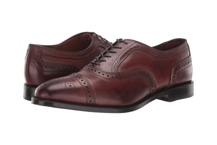 Мужские оксфорды Allen Edmonds Strand, темно-красные