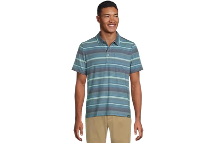 Футболка L.L.Bean Everyday SunSmart Polo 2.0, Short-Sleeve, Stripe