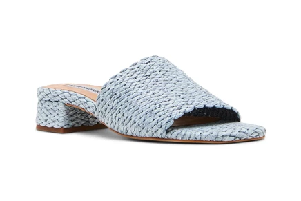 Steve Madden Montgomery blue raffia