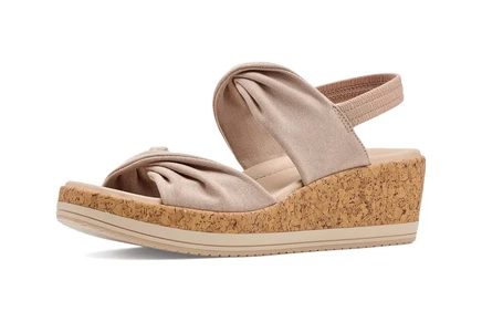 LifeStride Riley Slingback Sandals biscotti beige