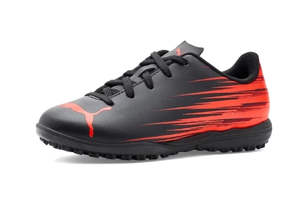Детские футбольные бутсы Puma Attacanto, черные/красные