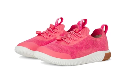 KEEN Kids KNX Knit Sneaker (Toddler/Little Kid) dubarry/star white