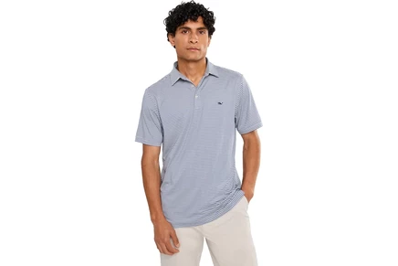Поло Vineyard Vines Bradley Stripe Sankaty Polo