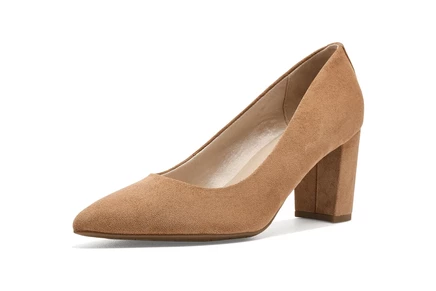 LifeStride Rebecca honey tan microsuede
