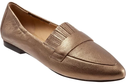 Trotters Emotion bronze leather