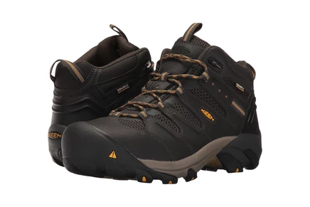 Треккинговые ботинки KEEN Utility Lansing Mid Waterproof Steel Toe
