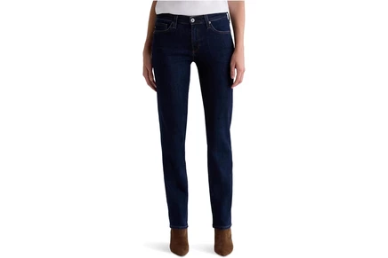 Джинсы AG Jeans Sandra Low Rise Slim Straight In Modern Indigo