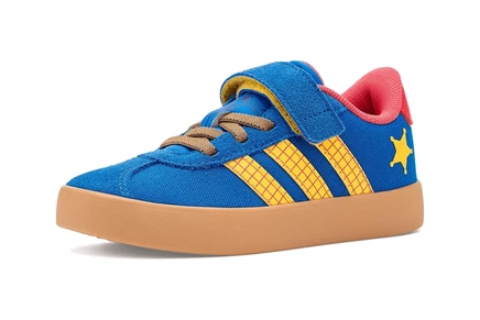 Детские кроссовки Adidas VL Court Woody, ярко-синие