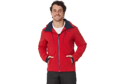 Мужская куртка Helly Hansen Alpha 4.0 лыжная, красная