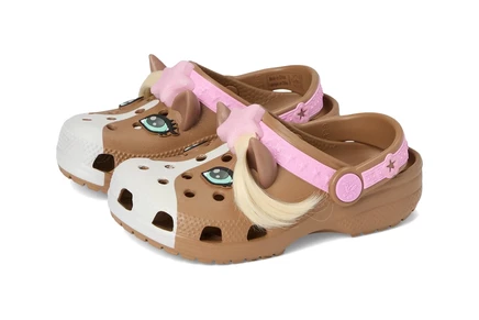 Детские сабо Crocs Kids Classic I AM, коричневые