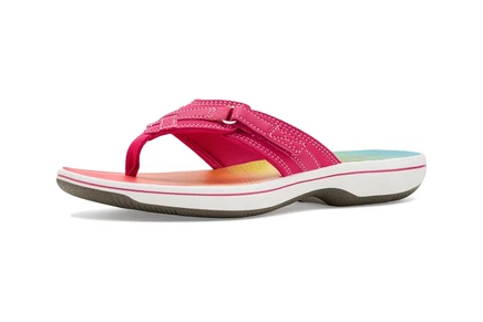 bright pink ombre synthetic