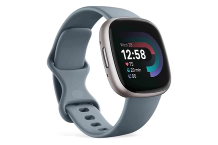 Смарт-часы Fitbit Versa 4 для фитнеса, синие