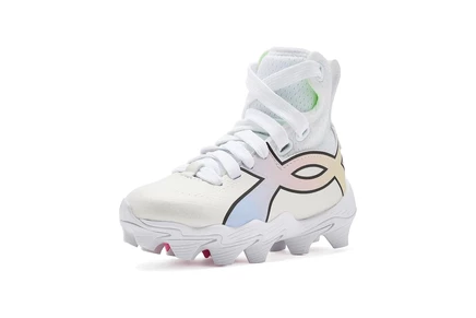 Детские бутсы Under Armour Highlight RM, бело-серебристые