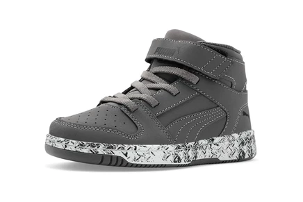 Кроссовки для детей PUMA Rebound Layup Mid, антрацит/черный/белый