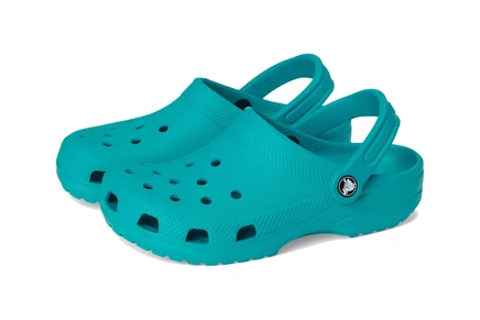 Детские кроксы Crocs Classic, бирюзовые