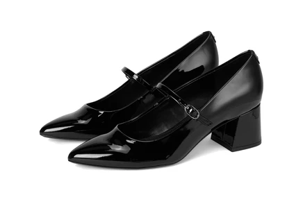 Calvin Klein Leora black patent