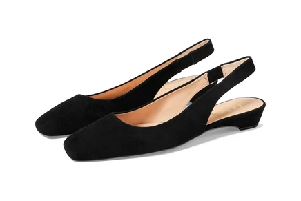 French Sole Mischa black suede