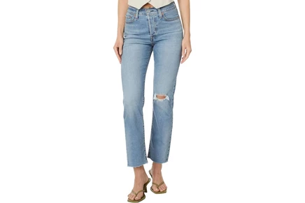 Джинсы Levis Womens Premium Wedgie Straight
