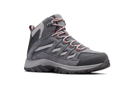 Женские кроссовки Columbia Crestwood Mid Waterproof graphite/daredevil