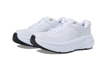 Женские кроссовки Hoka Bondi Slip Resistant white