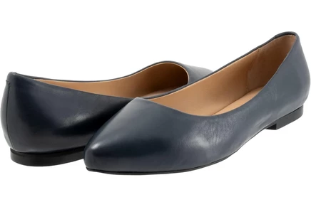 Женские балетки Trotters Estee, темно-синие