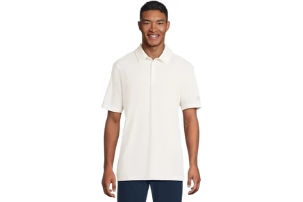 Мужская рубашка adidas Golf Ultimate365 Solid Golf Polo Shirt white