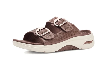 SKECHERS Go Walk Arch Fit 2.0 Sandals - Showstopper cinnamon