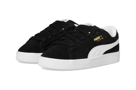 Детские кроссовки Puma Suede XL для малышей, черно-белые