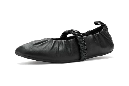 Женские туфли Rag & Bone Spire Ruched Mary Jane, чёрные