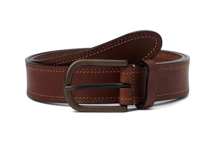 Ремень Johnston & Murphy Two-Tone Stitched Belt