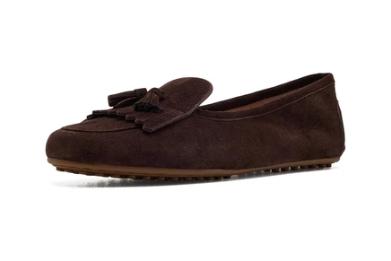 Мокасины Lauren Ralph Lauren Tayte Suede Kiltie Drivers