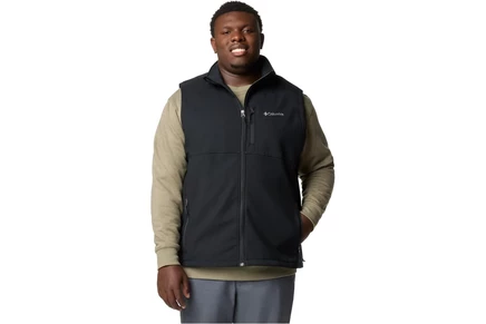 Columbia Big & Tall Ascender II Softshell Vest black
