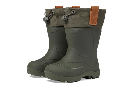 Ботинки Kamik Kids Tundra Jr (Little Kid/Toddler/Big Kid) khaki