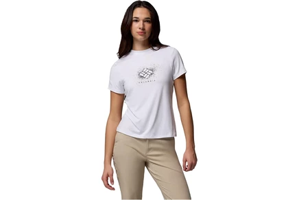 Женская футболка Columbia Parsons Point Short Sleeve Graphic Tee