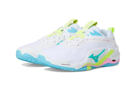 Mizuno Wave Stealth Neo 2 white/neo lime
