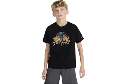 Детская футболка Hurley Kids King Cobra, черная