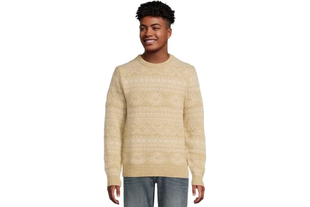 Свитер L.L.Bean Classic Ragg Wool Crew Sweater Fair Isle