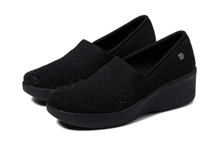 Женские кроссовки Skechers Pier Lite Reflection, черные