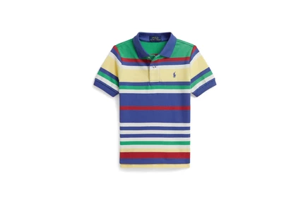 Детская рубашка‑поло Polo Ralph Lauren Kids, мультиколор