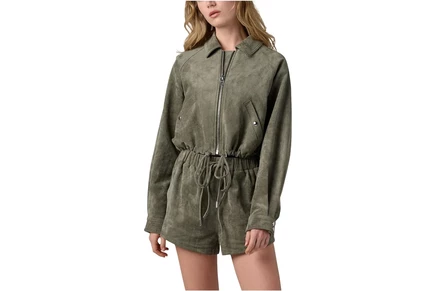 Куртка Blank NYC Desert Sage Faux Suede Jacket