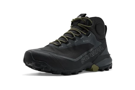 Мужские треккинговые ботинки Scarpa Ribelle Cross 2 Mid GTX, черно-оливковые