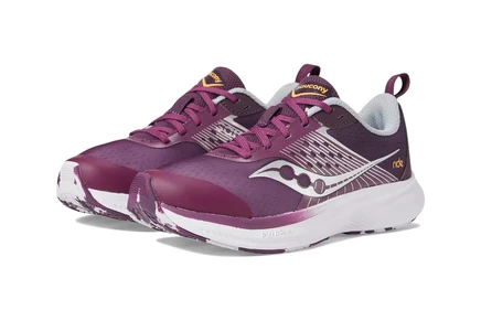 Кроссовки для детей Saucony Kids Ride KDZ, сливово-белые