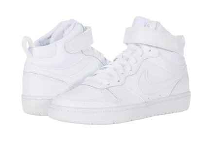 Кроссовки для детей Nike Court Borough Mid 2, белые